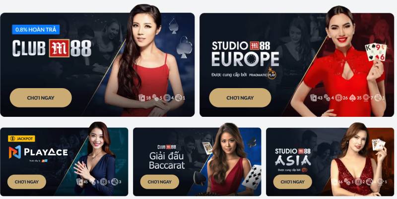 Casino trực tuyến – Hàng trăm trò chơi hấp dẫn mọi lúc mọi nơi