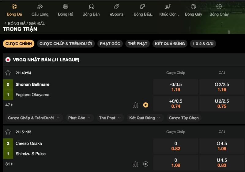 Cách Chọn Nhà Cái Uy Tín Để Cá Cược An Toàn Và Hiệu Quả 2 Đa dạng sản phẩm cá cược và tính năng hỗ trợ