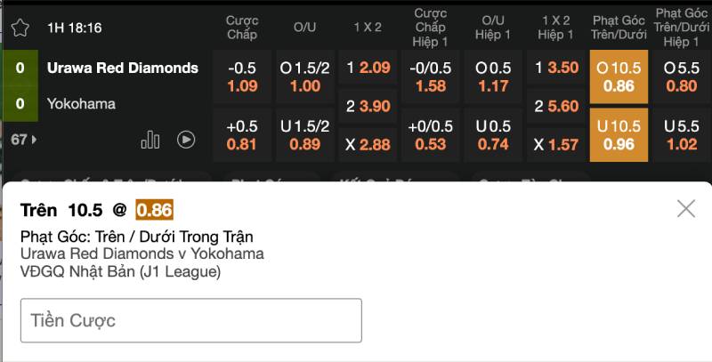 Cách Chơi Kèo Phạt Góc Hiệu Quả – Bí Quyết Vào Tiền Bao Thắng 3 Đặt cược dựa vào diễn biến hiệp một