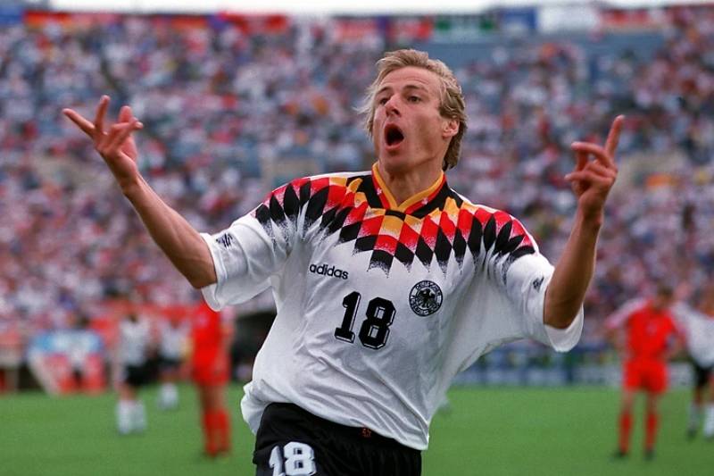 Top 10 Cầu Thủ Ghi Nhiều Bàn Thắng Nhất Trong Lịch Sử World Cup 4 Jürgen Klinsmann world cup
