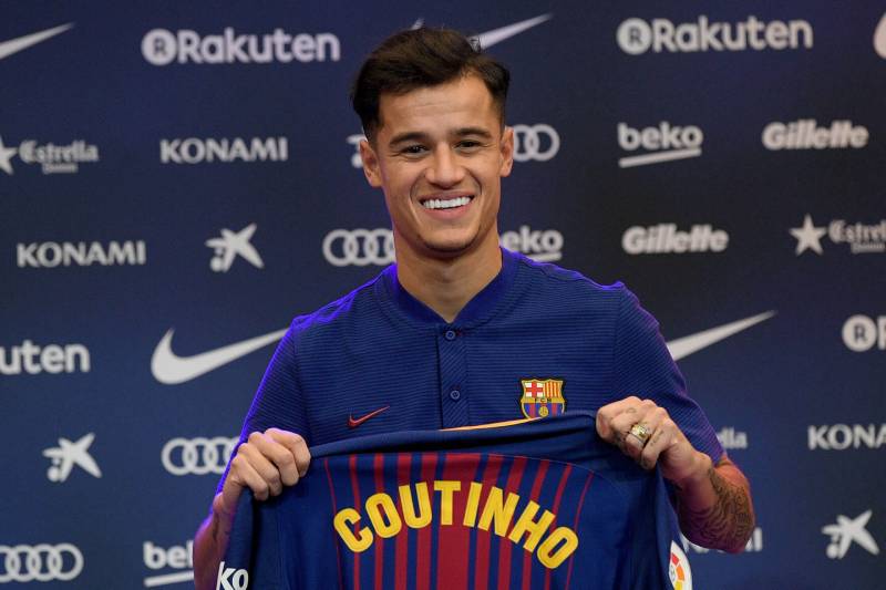 Philippe Coutinho – 165 triệu euro