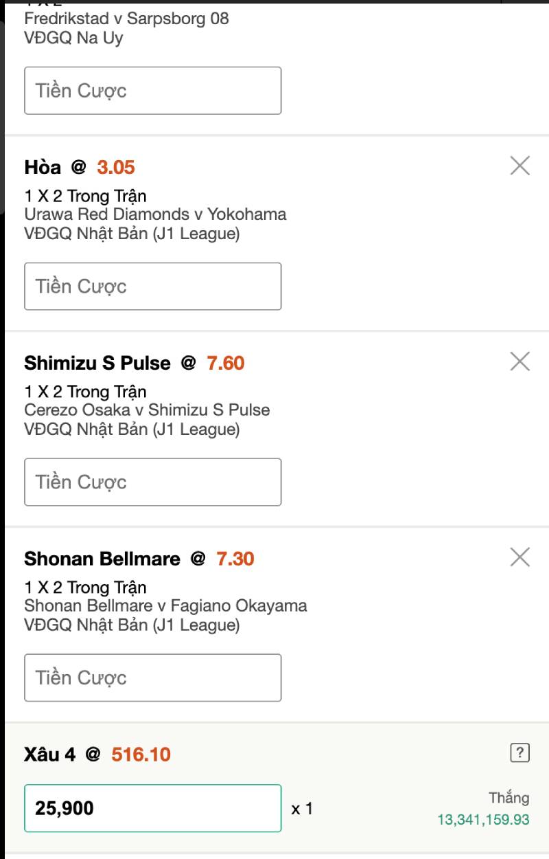 Cách Đánh Kèo Xiên An Toàn – Bí Kíp Từ Dân Mê Cá Độ Bóng Đá 2 Tính kèo xiên châu Âu (1X2)